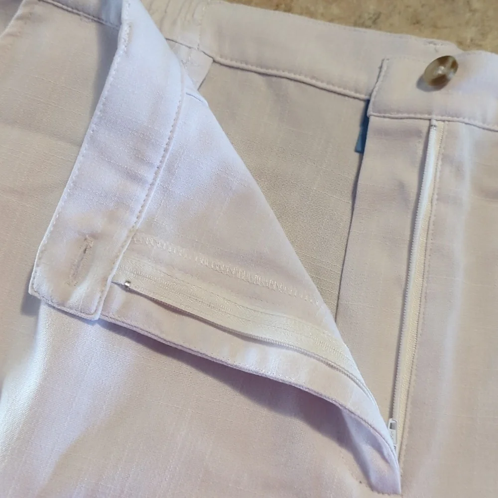 Koret White Pants Size 16 Work Or Summer Stretch - Picture 12 of 14
